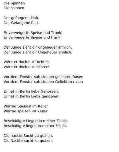 Es gibt gute Gründe für die Groß- und Kleinschreibung